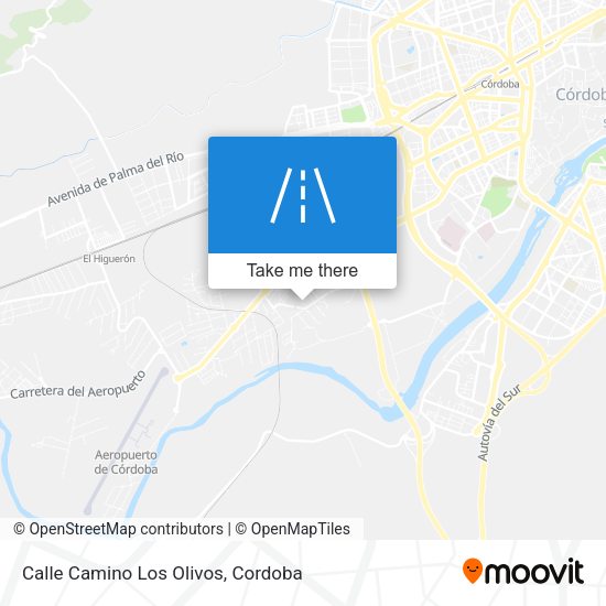 Calle Camino Los Olivos map