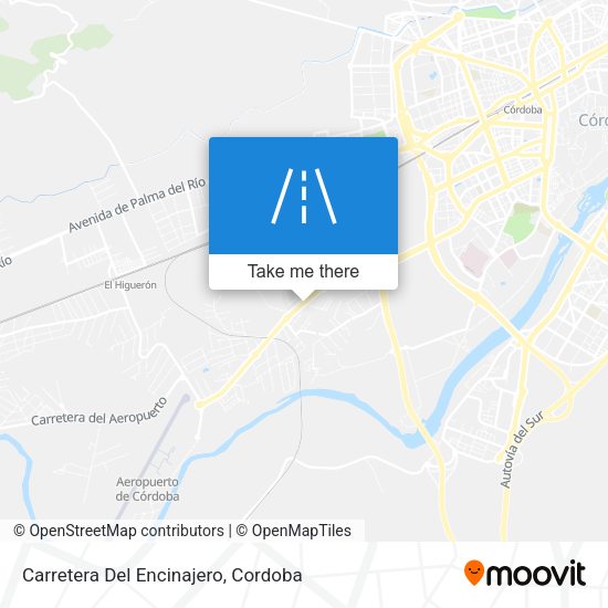 Carretera Del Encinajero map