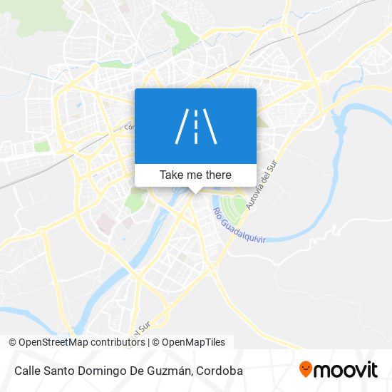 Calle Santo Domingo De Guzmán map