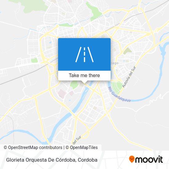 Glorieta Orquesta De Córdoba map