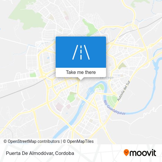 Puerta De Almodóvar map