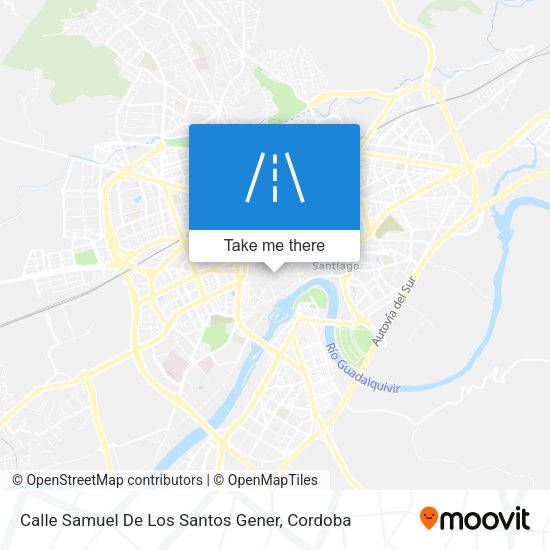 Calle Samuel De Los Santos Gener map