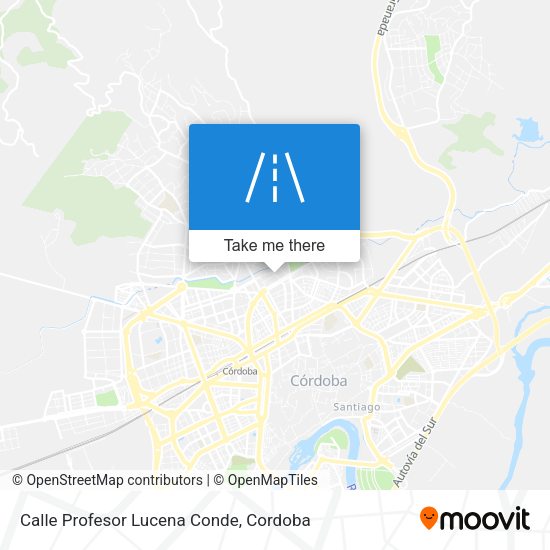 Calle Profesor Lucena Conde map