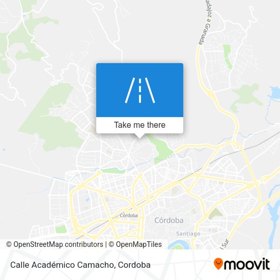 Calle Académico Camacho map