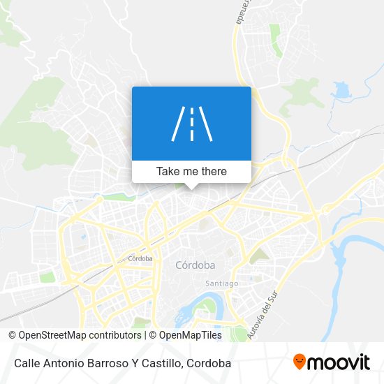 Calle Antonio Barroso Y Castillo map