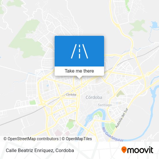 Calle Beatriz Enríquez map