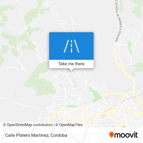 Calle Platero Martínez map