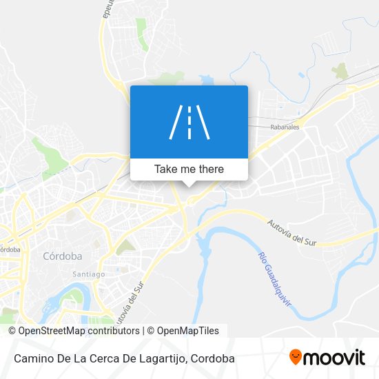 Camino De La Cerca De Lagartijo map