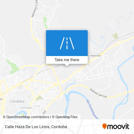 Calle Haza De Los Lirios map