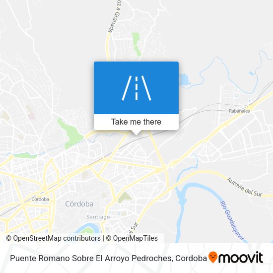 Puente Romano Sobre El Arroyo Pedroches map