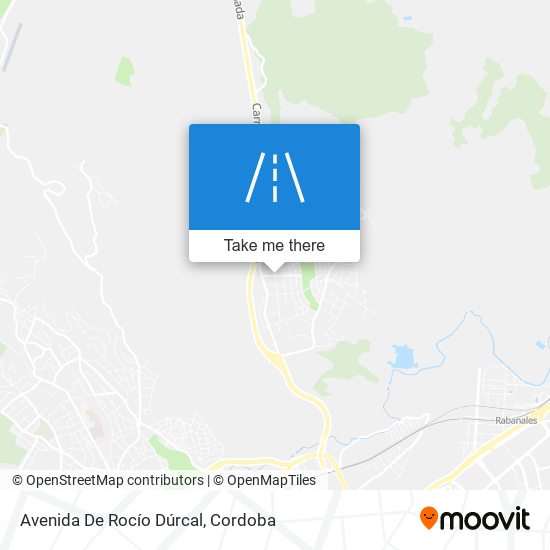 mapa Avenida De Rocío Dúrcal