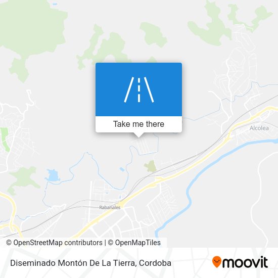 Diseminado Montón De La Tierra map