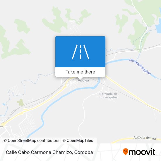 Calle Cabo Carmona Chamizo map