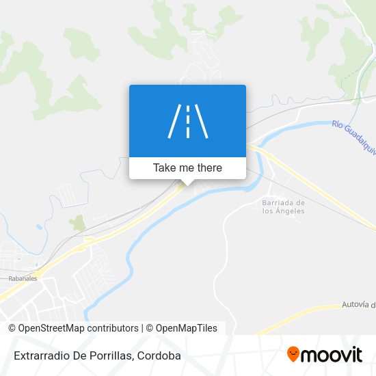 Extrarradio De Porrillas map