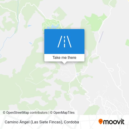Camino Ángel (Las Siete Fincas) map
