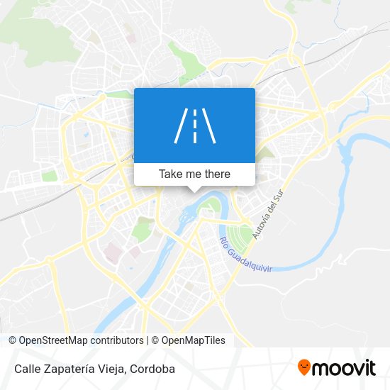 Calle Zapatería Vieja map