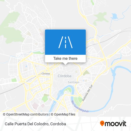 mapa Calle Puerta Del Colodro