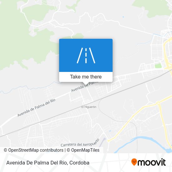 Avenida De Palma Del Río map