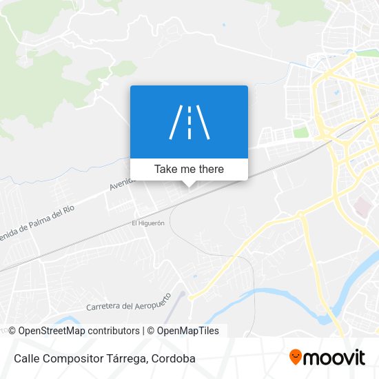 Calle Compositor Tárrega map