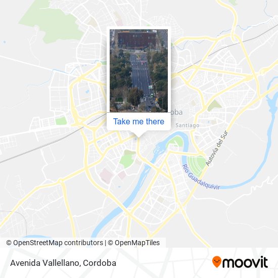 mapa Avenida Vallellano