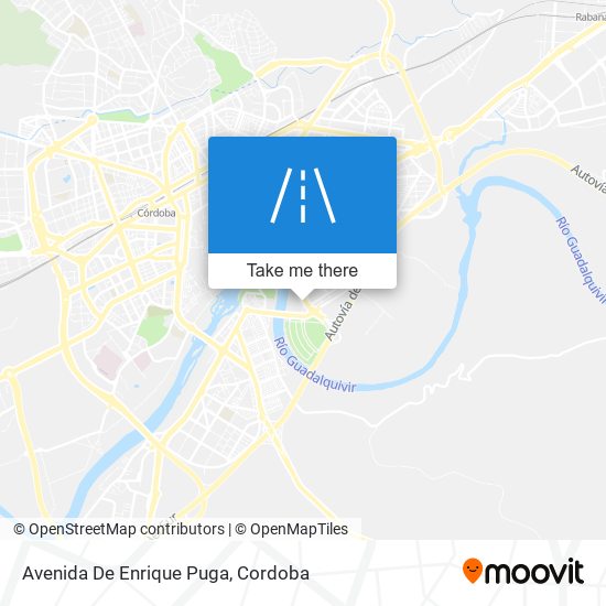 mapa Avenida De Enrique Puga