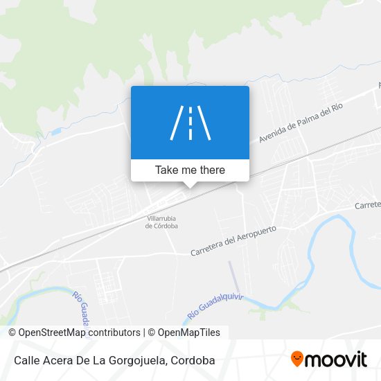 Calle Acera De La Gorgojuela map