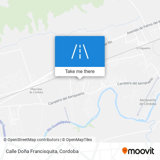 mapa Calle Doña Francisquita
