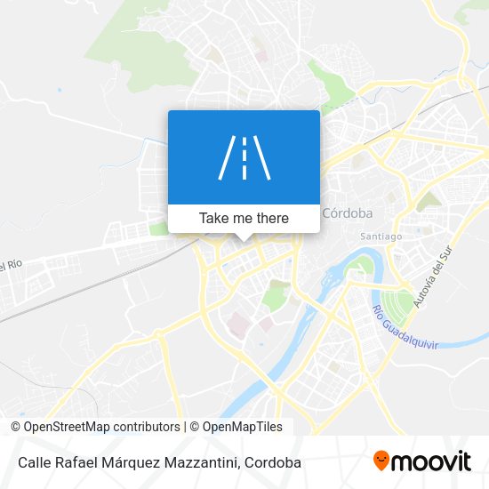 Calle Rafael Márquez Mazzantini map