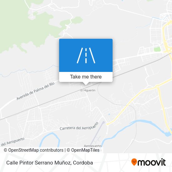 Calle Pintor Serrano Muñoz map