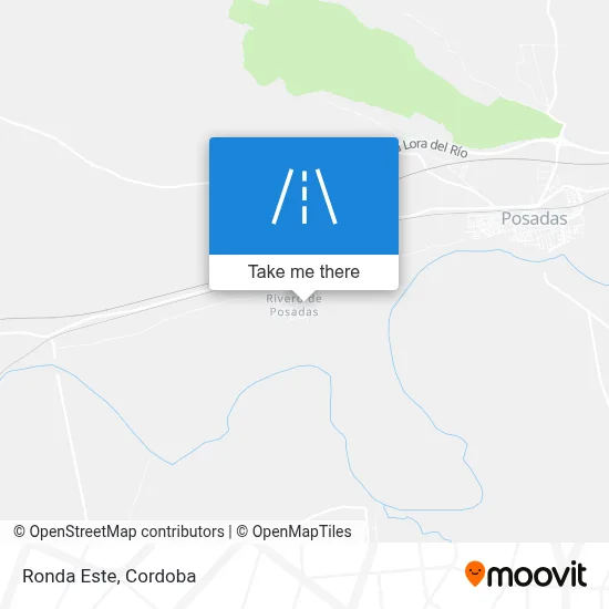 Ronda Este map
