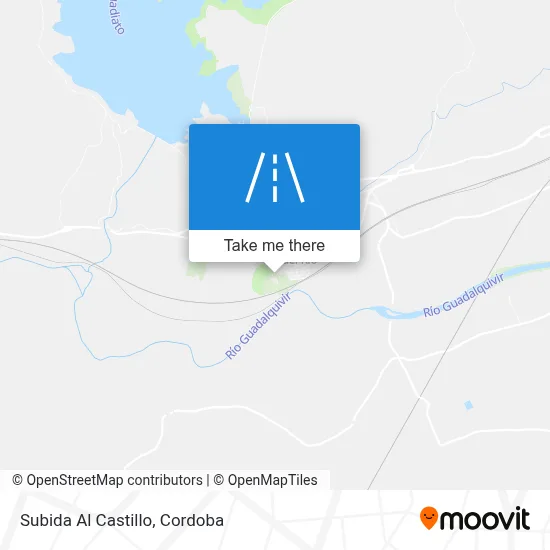 Subida Al Castillo map