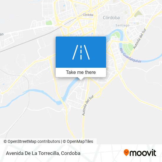 mapa Avenida De La Torrecilla