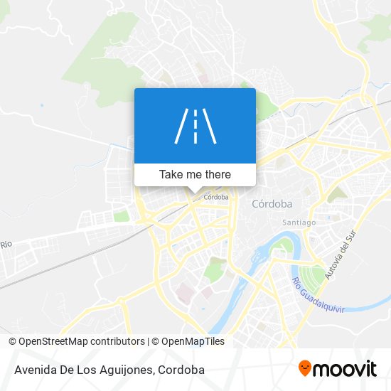 mapa Avenida De Los Aguijones