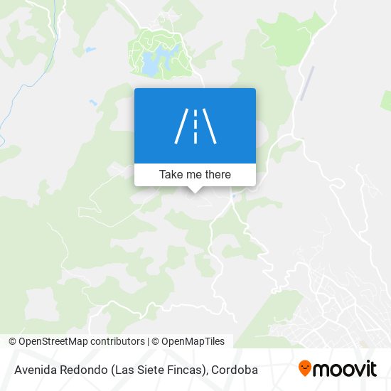 Avenida Redondo (Las Siete Fincas) map