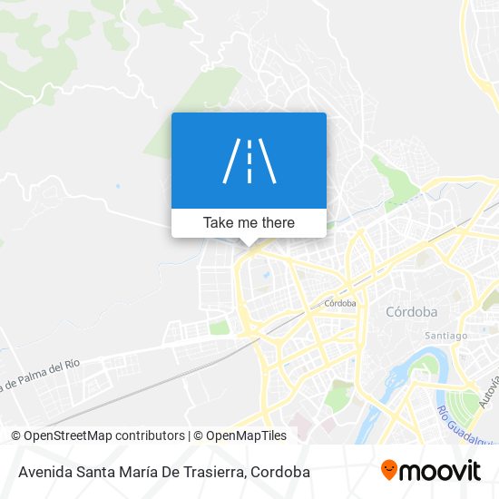 mapa Avenida Santa María De Trasierra