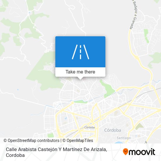 Calle Arabista Castejón Y Martínez De Arizala map