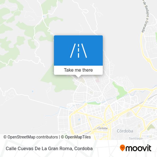 Calle Cuevas De La Gran Roma map