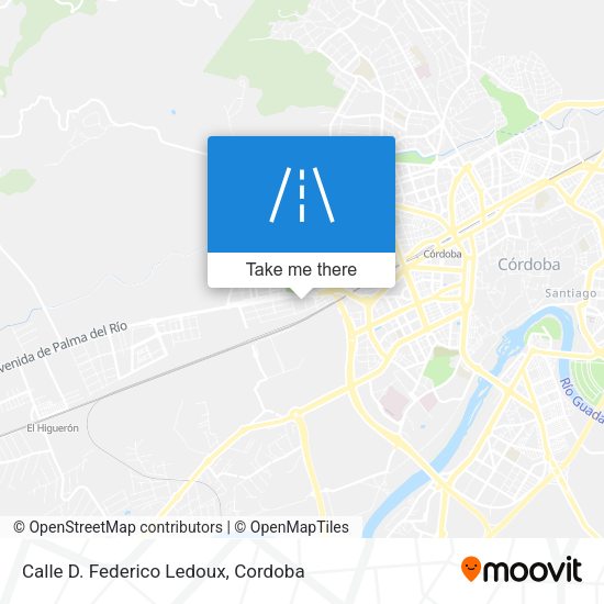 Calle D. Federico Ledoux map