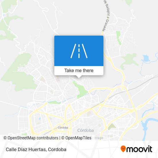 Calle Díaz Huertas map