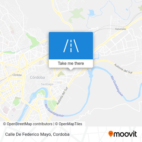 Calle De Federico Mayo map