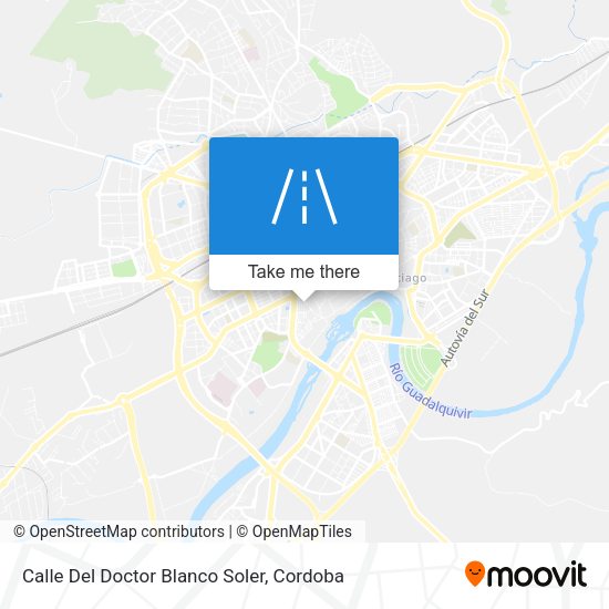 Calle Del Doctor Blanco Soler map