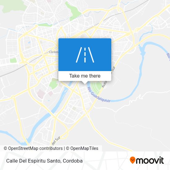 Calle Del Espíritu Santo map