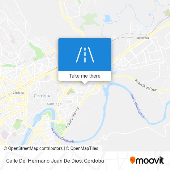 Calle Del Hermano Juan De Dios map