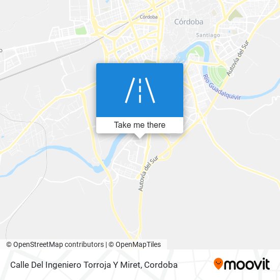 mapa Calle Del Ingeniero Torroja Y Miret