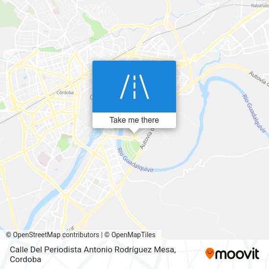 Calle Del Periodista Antonio Rodríguez Mesa map
