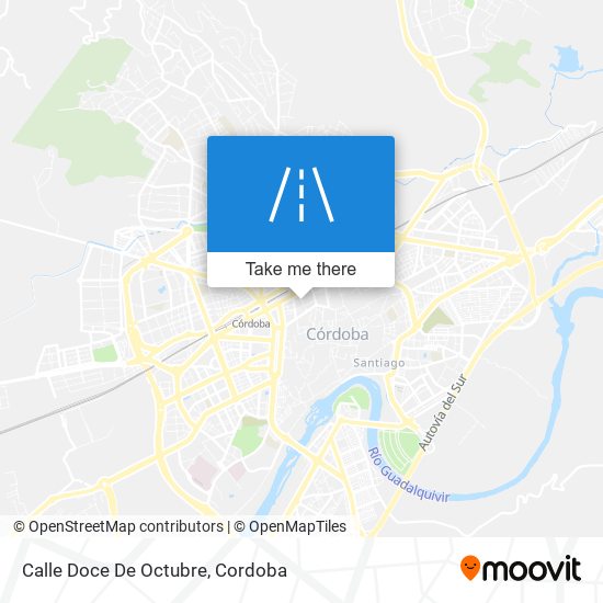 Calle Doce De Octubre map