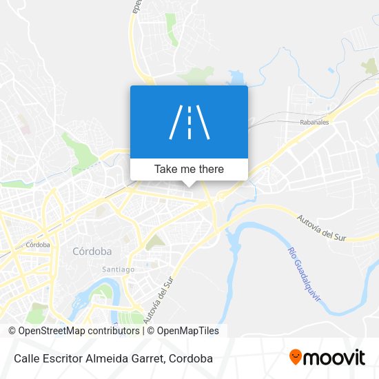 Calle Escritor Almeida Garret map
