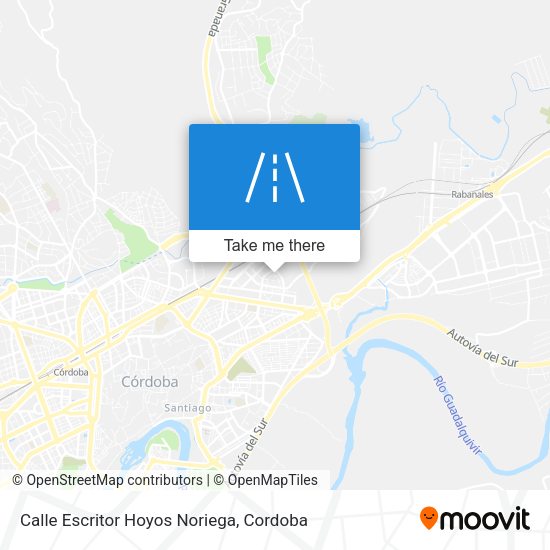 Calle Escritor Hoyos Noriega map