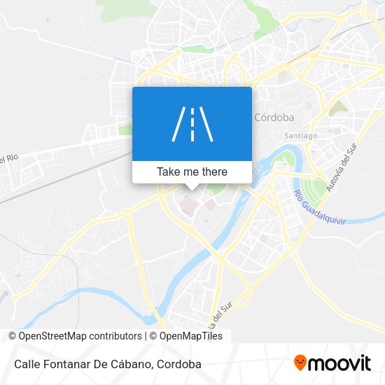 Calle Fontanar De Cábano map