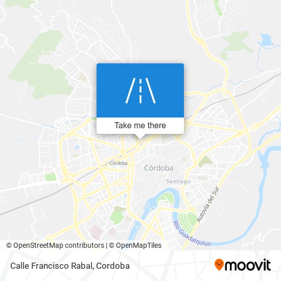 mapa Calle Francisco Rabal